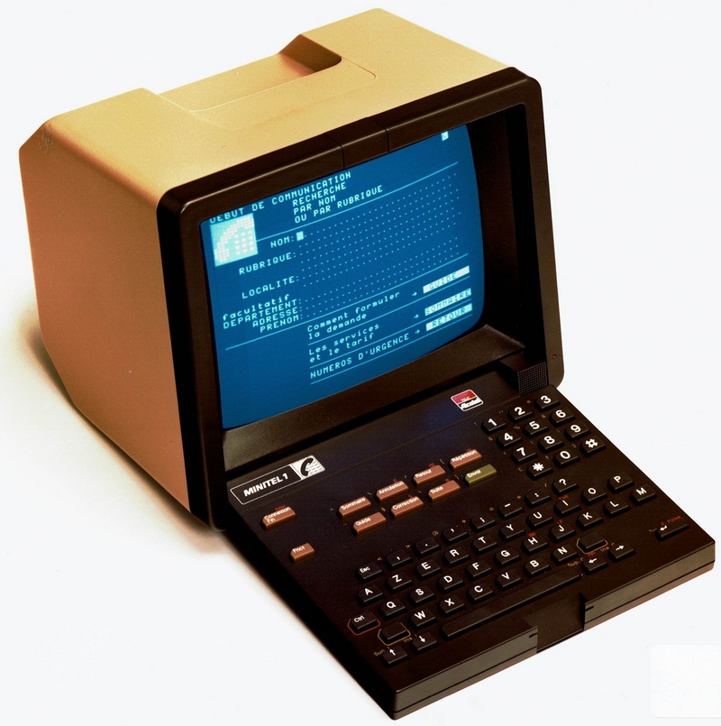 The most famous version, the Minitel 1B